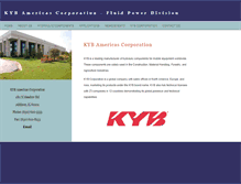 Tablet Screenshot of kybfluidpower.com